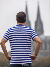 Laden Sie das Bild in den Galerie-Viewer, Ringelshirt Blau-Weiss Merinowolle