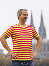 Laden Sie das Bild in den Galerie-Viewer, Ringelshirt Lila Gelb