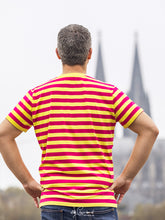 Laden Sie das Bild in den Galerie-Viewer, Ringelshirt Lila Gelb